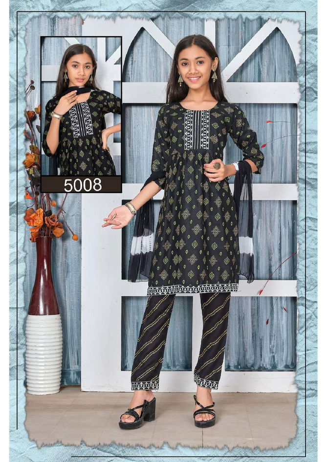 Trendy Jalsa Kids Readymade Girls Wear Catalog
